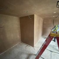 Plastering and electrics 